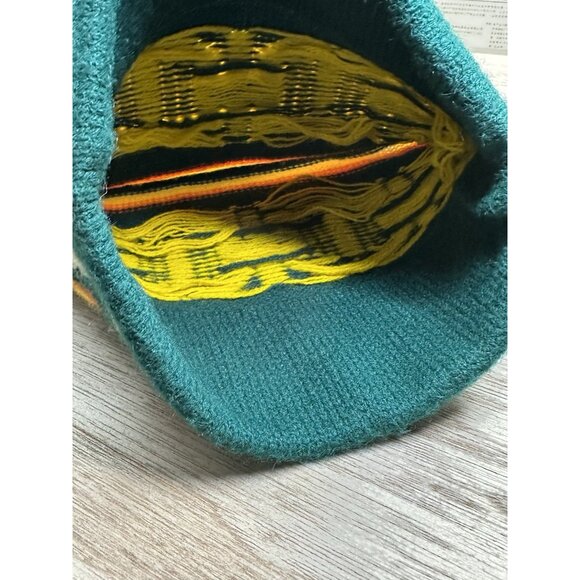 Vintage Winter Beanie Thunderbird Native Art  Aztec - Picture 3 of 3